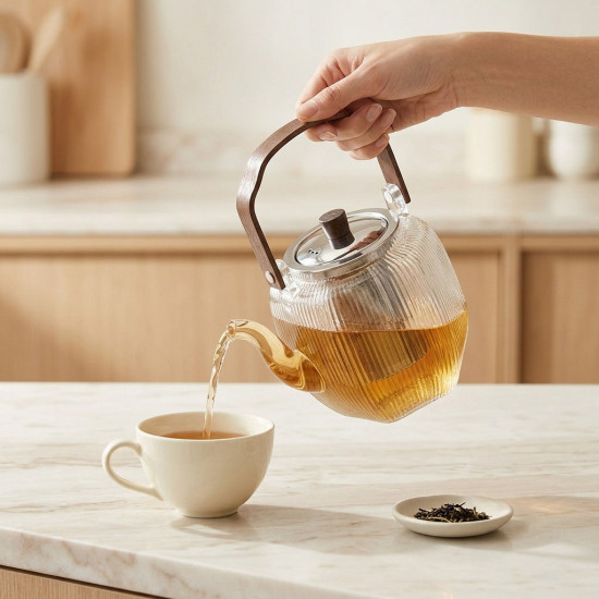 Glass Teapot 1 Liter